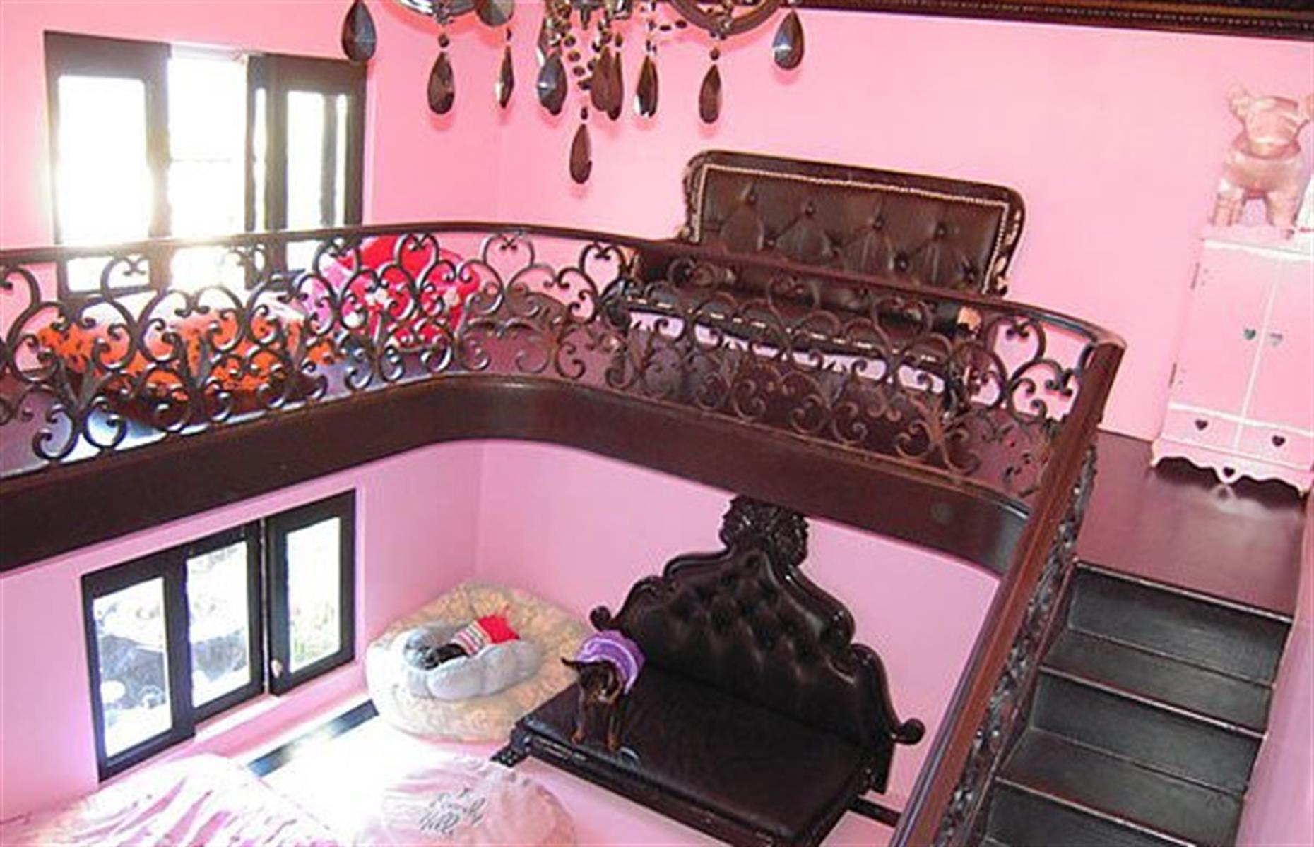 Paris Hilton's 'doggy mansion'